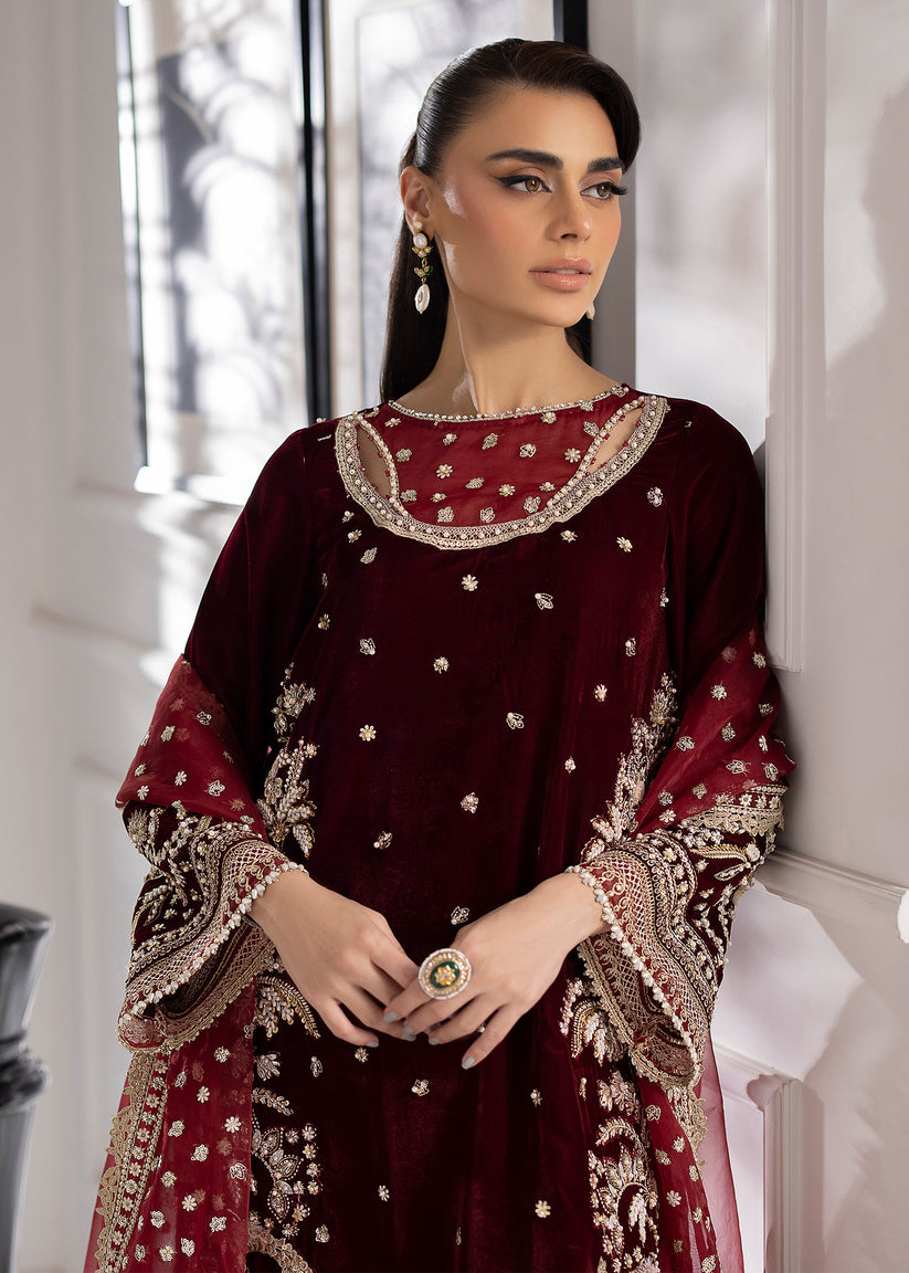 Pakistani Suits MAROON MUSE Al Libaas