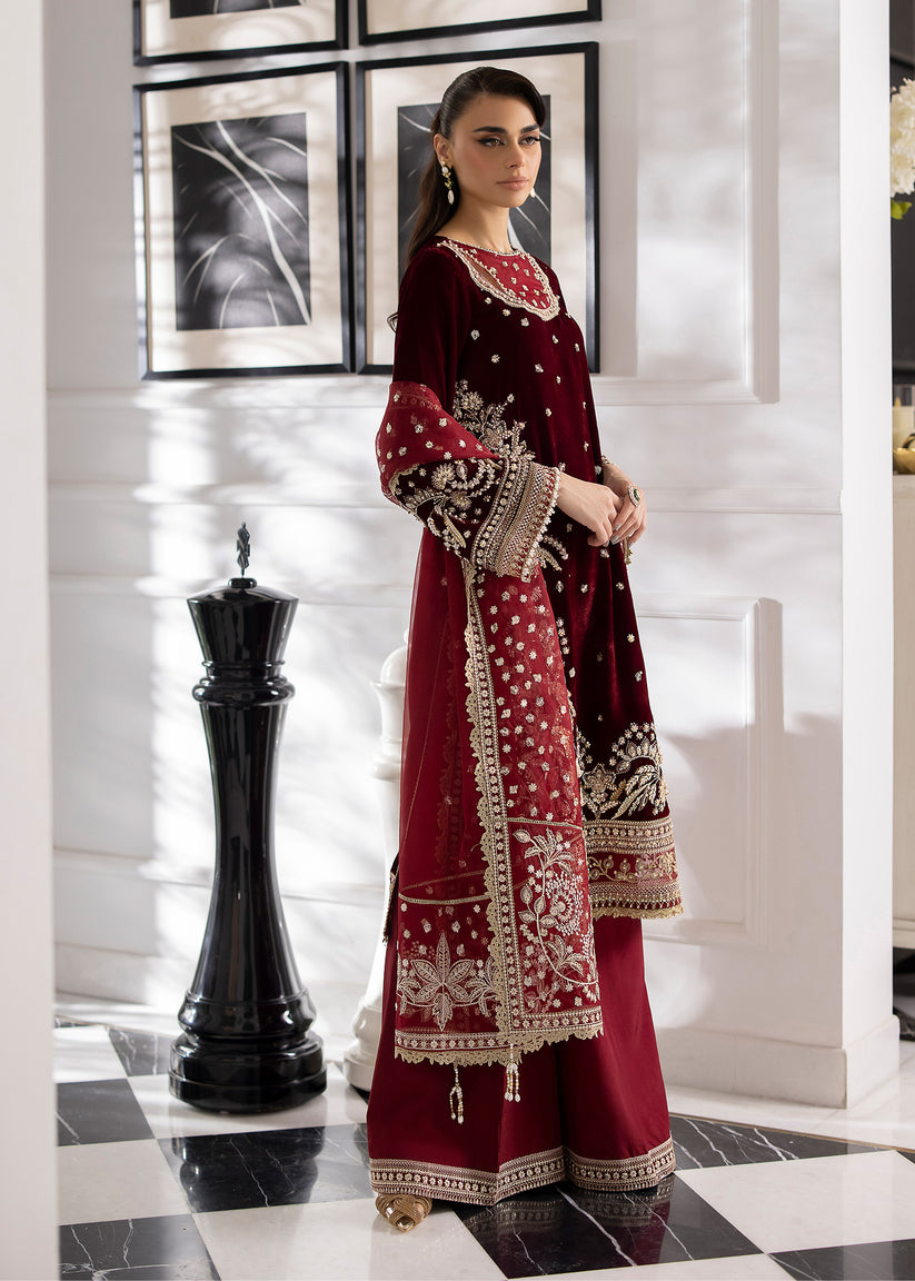 Pakistani Suits MAROON MUSE Al Libaas