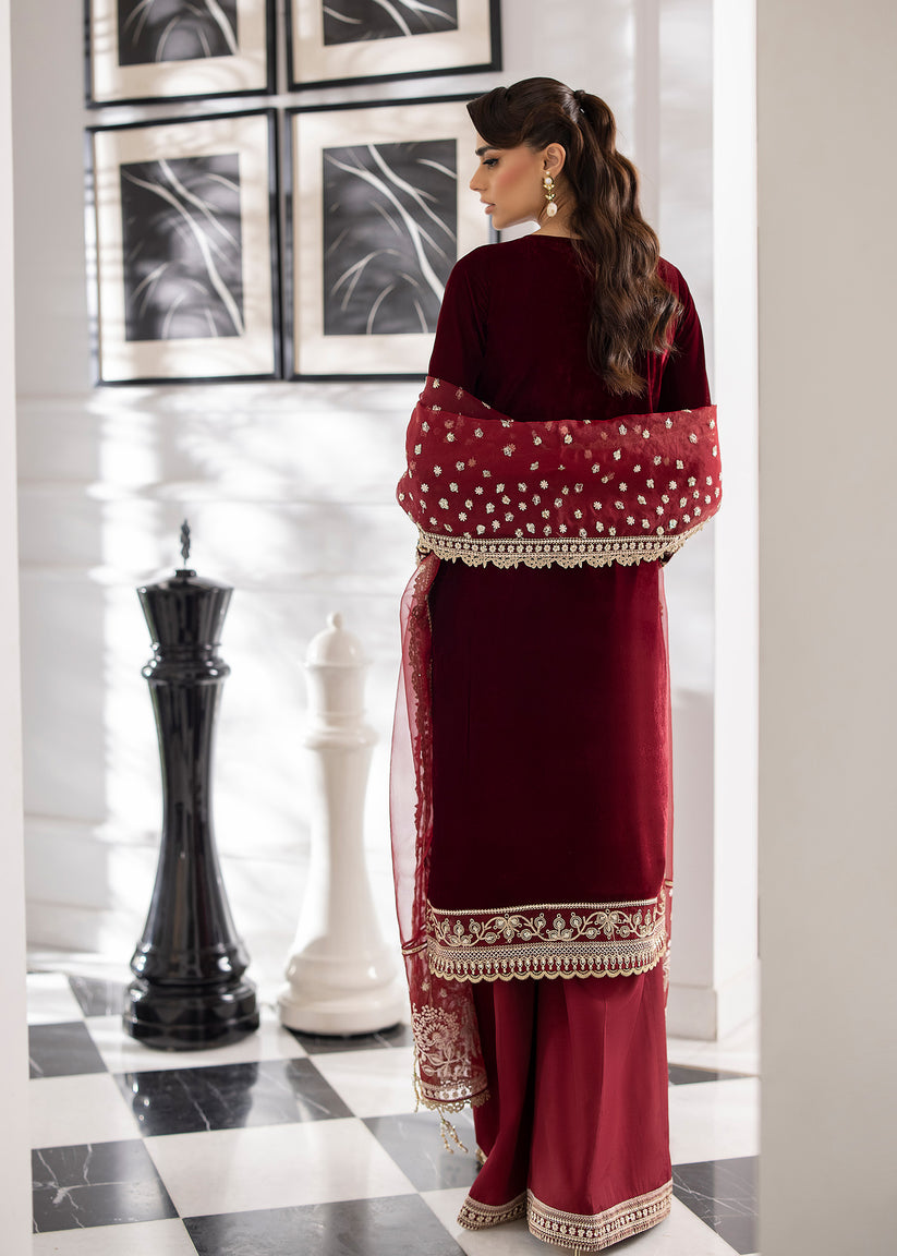 Pakistani Suits MAROON MUSE Al Libaas