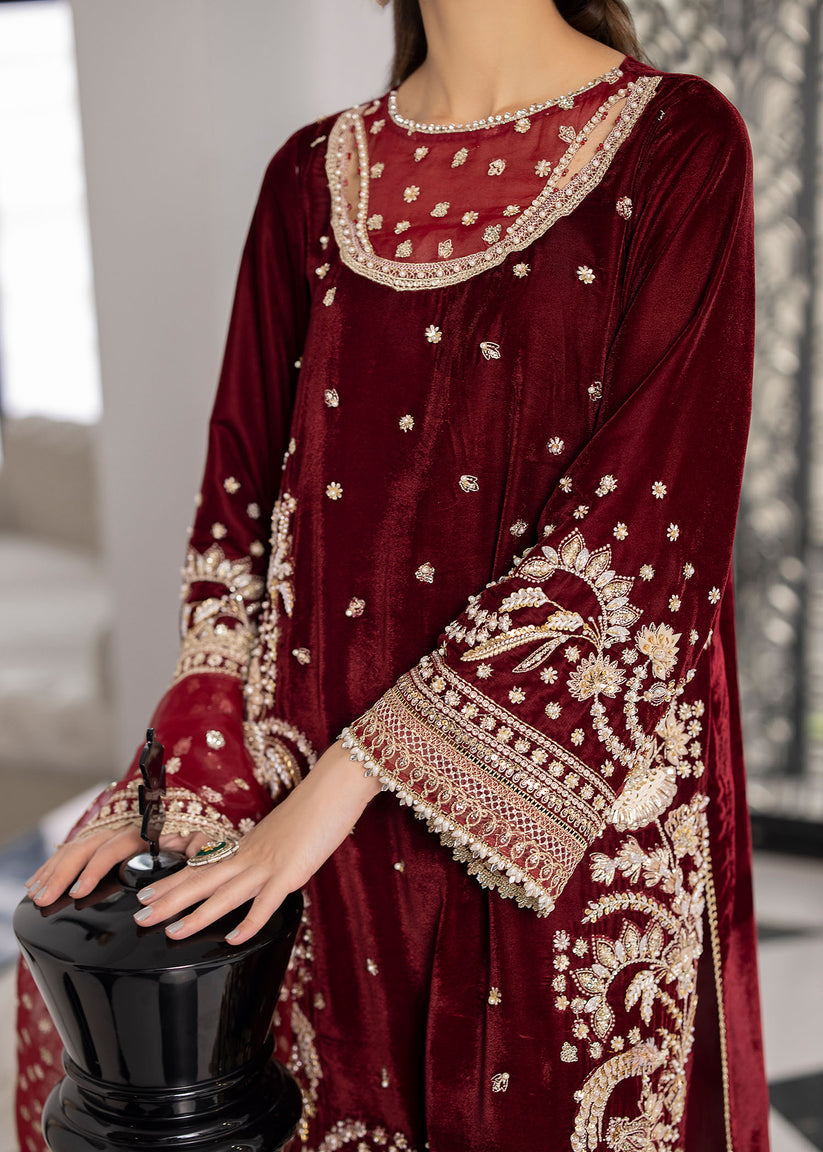 Pakistani Suits MAROON MUSE Al Libaas