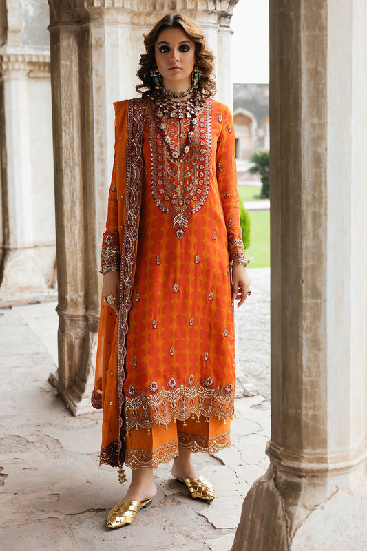 Pakistani Suits 3-PC Unstitched Embroidered Chiffon VSL5-11 Al Libaas