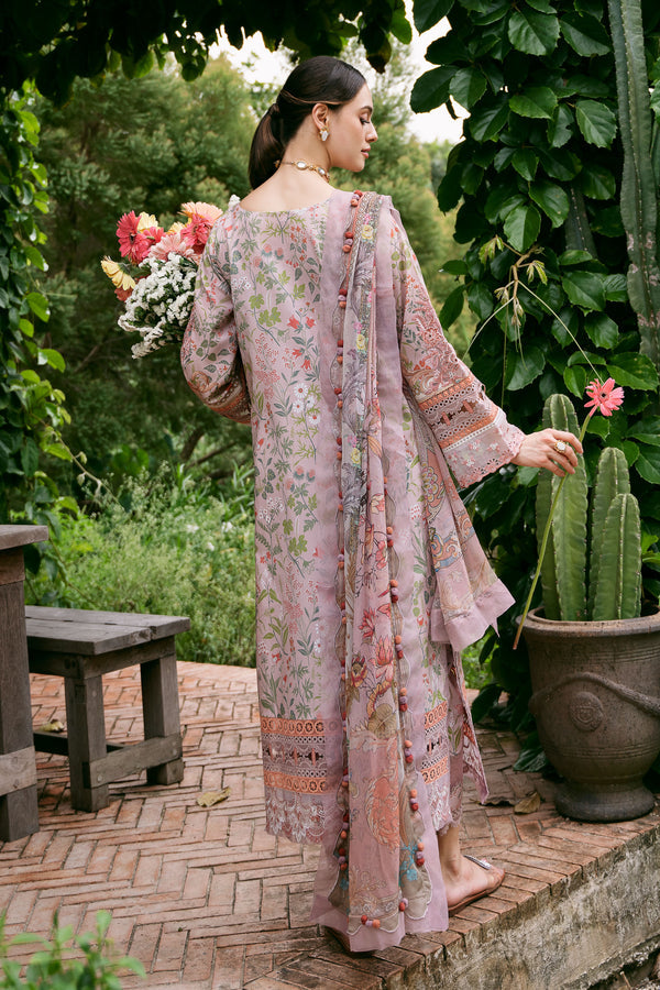 Pakistani Suits FLORA CAMBRIC 03PC COLLECTION | 24-FCT-20603 Al Libaas