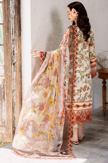 Pakistani Suits FLORA CAMBRIC 03PC COLLECTION | 24-FCT-20605 Al Libaas