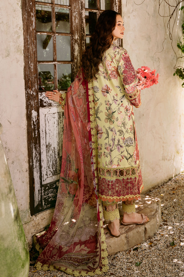 Pakistani Suits FLORA CAMBRIC 03PC COLLECTION | 24-FCT-20606 Al Libaas