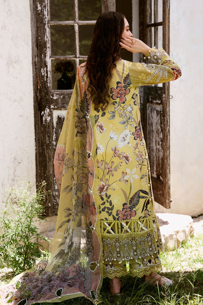 Pakistani Suits FLORA CAMBRIC 03PC COLLECTION | 24-FCT-20611 Al Libaas