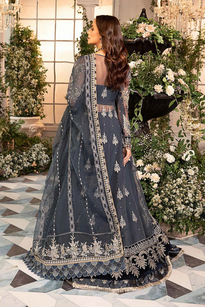 Pakistani Suits 3 Piece Unstitched Embroidered Organza Suit | BD-2901 Al Libaas