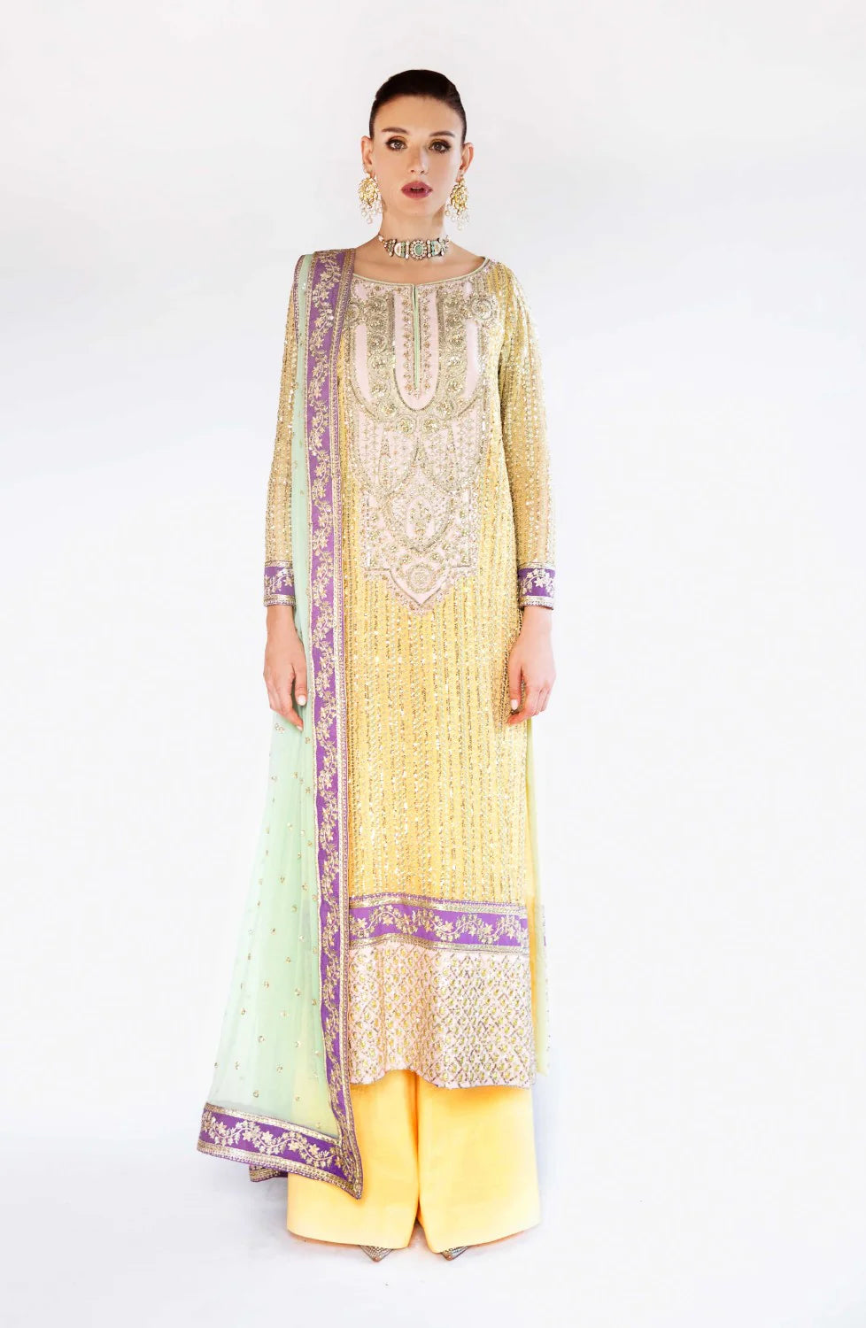 Pakistani Suits DAEL - FS-40011 Al Libaas