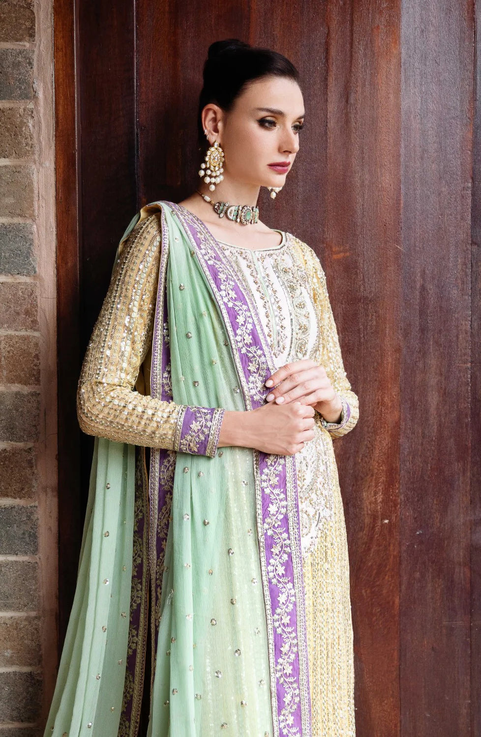 Pakistani Suits DAEL - FS-40011 Al Libaas