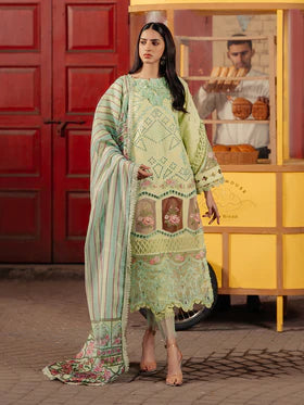 Pakistani Suits FS-08 | 3 PC | Summer Al Libaas