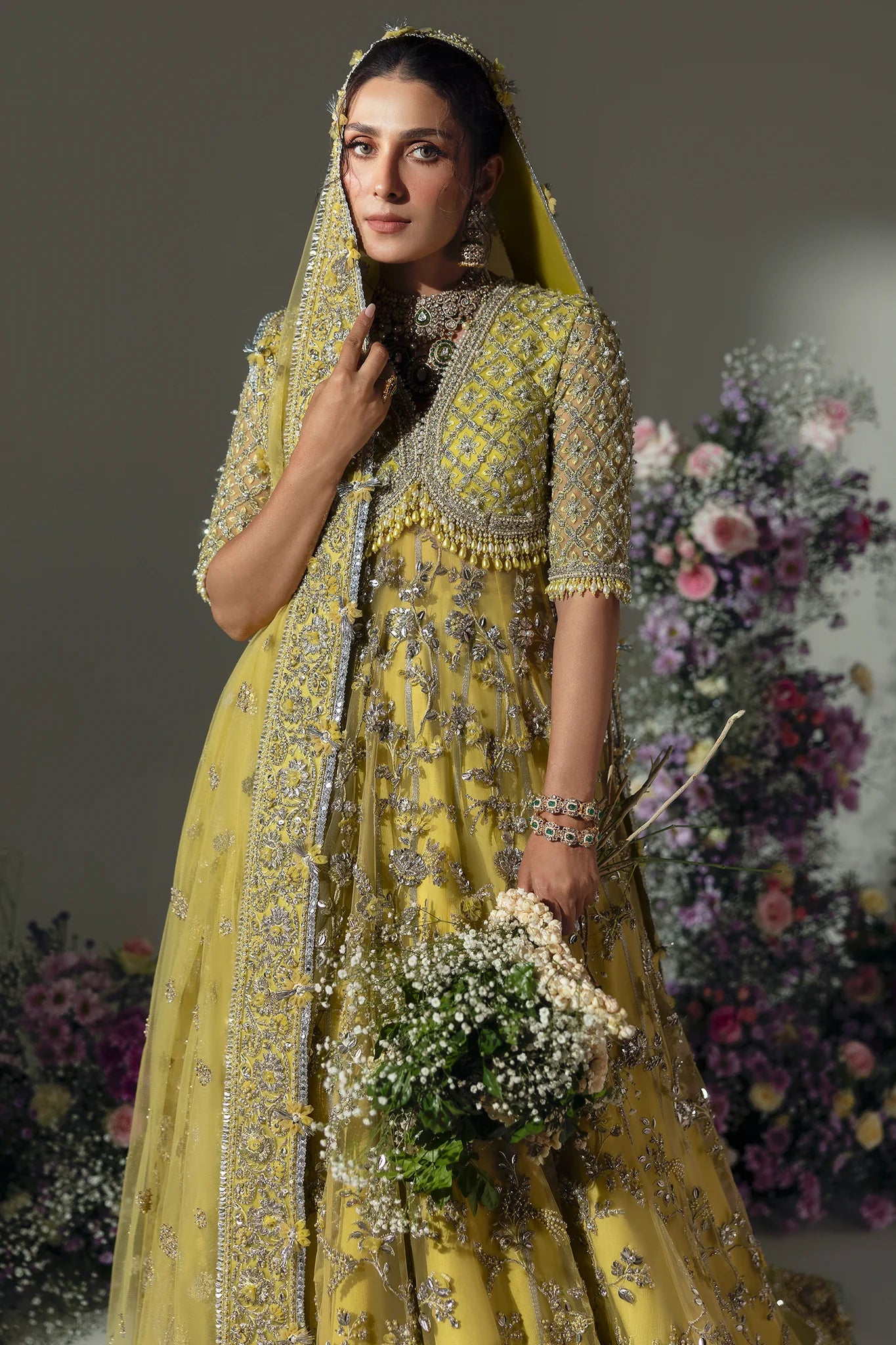 Pakistani Suits LIME BLOSSOM (EC24-03) Al Libaas