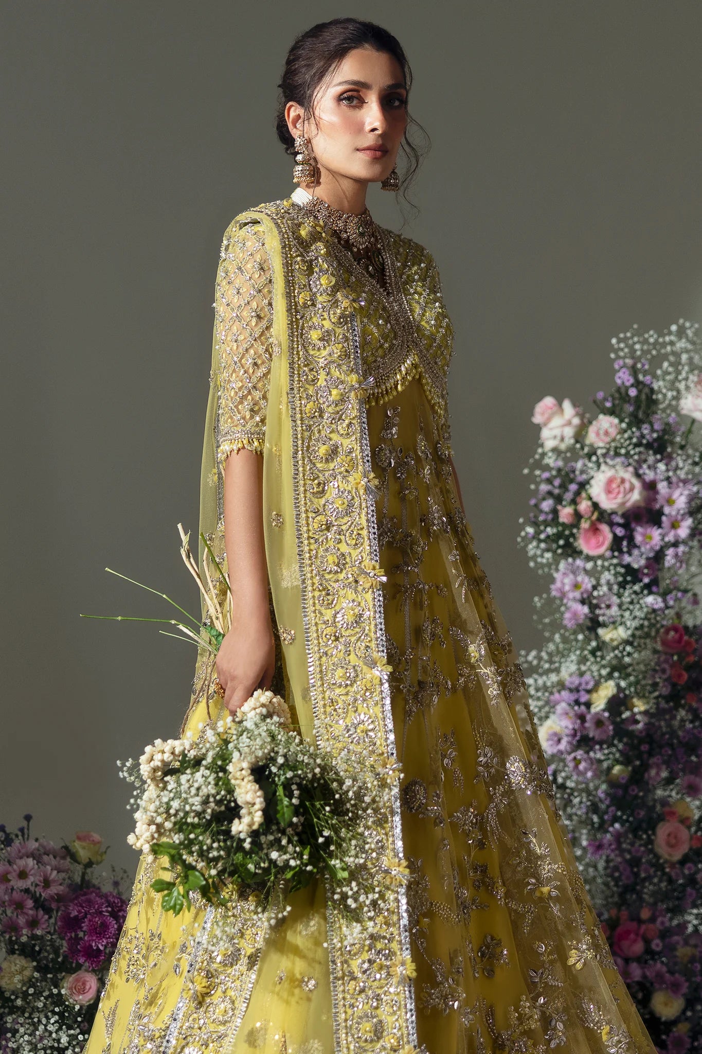 Pakistani Suits LIME BLOSSOM (EC24-03) Al Libaas