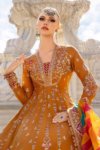 Pakistani Suits Unstitched Embroidered Cotton Satin Suit | CST-812 Al Libaas