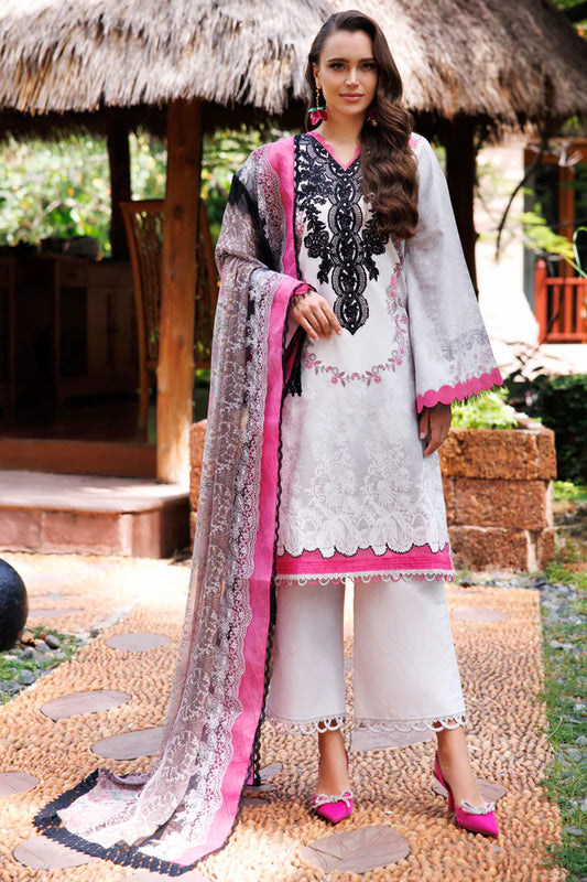 Pakistani Suits NEEDLE WONDER (COTTON SATIN)-NWC-20664 Al Libaas