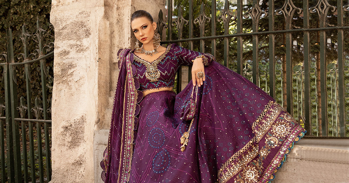 Pakistani Suits Unstitched Embroidered Cotton Satin Suit | CST-802 Al Libaas