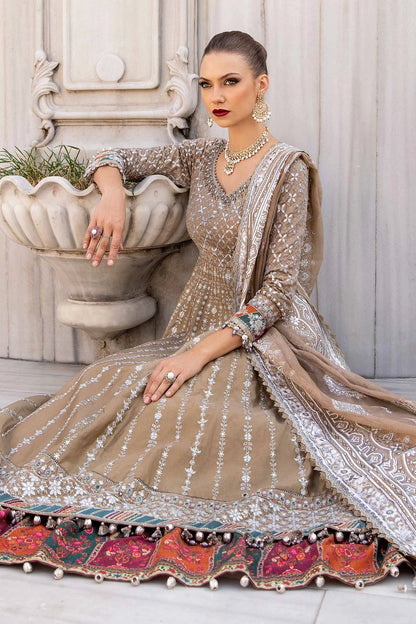 Pakistani Suits Unstitched Embroidered Cotton Satin Suit | CST-810 Al Libaas