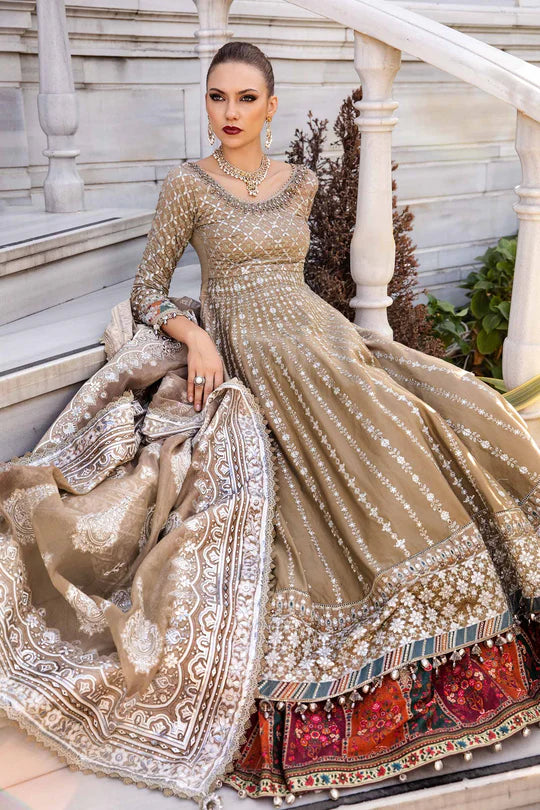 Pakistani Suits Unstitched Embroidered Cotton Satin Suit | CST-810 Al Libaas